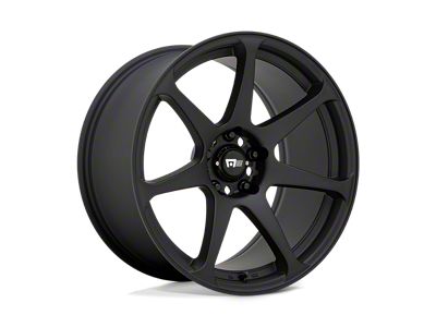 Motegi Battle Matte Black Wheel; 18x8; 30mm Offset