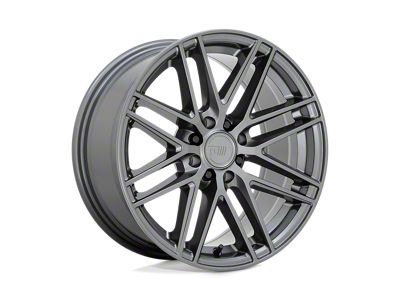 Motegi CM8 Gloss Gunmetal Wheel; 16x7.5; 25mm Offset; 4x100/4x108mm Bolt Pattern; 72.56mm Hub Bore