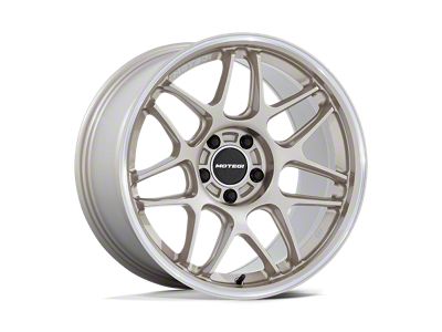 Motegi Tsubaki Motorsport Gold with Machined Lip Wheel; 18x10.5; 35mm Offset