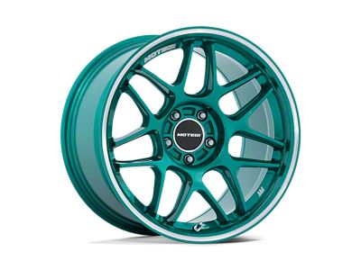 Motegi Tsubaki Hokkaido Green with Machined Lip Wheel; 18x8.5; 30mm Offset