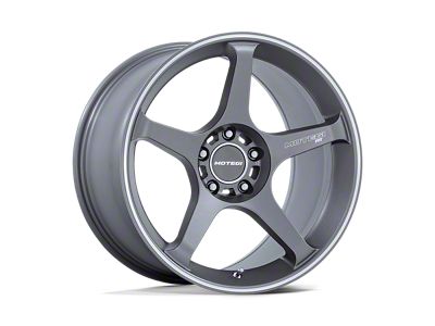 Motegi Battle V Gunzilla with Machined Lip Stripe Wheel; 18x8.5; 30mm Offset