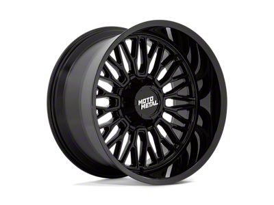 Moto Metal Stinger Gloss Black Wheel; 20x10; -18mm Offset