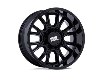 Moto Metal Legacy Gloss Black Wheel; 20x9; 1mm Offset
