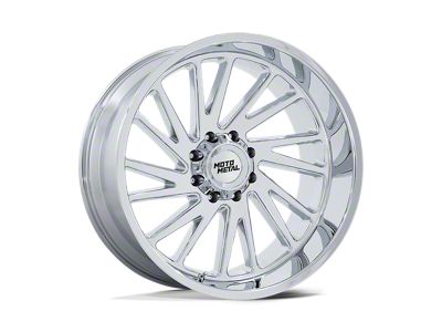Moto Metal Combat Chrome Wheel; 20x10; -18mm Offset; 8x170mm Bolt Pattern; 125.10mm Hub Bore