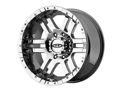 Moto Metal MO951 Chrome Wheel; 17x9; -12mm Offset; 6x135mm Bolt Pattern; 87.10mm Hub Bore