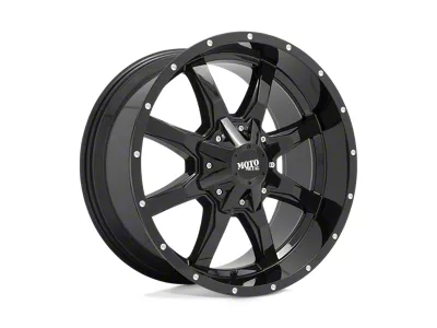 Moto Metal MO970 Gloss Black Milled Wheel; 20x10; -18mm Offset