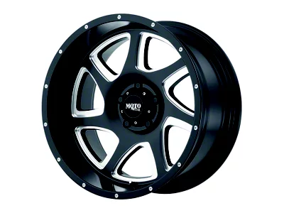 Moto Metal MO976 Satin Black Milled Wheel; 18x9; 18mm Offset