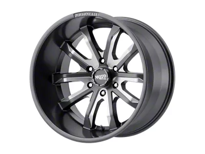 Moto Metal MO983 Dagger Satin Gray Milled Wheel; 20x9; 18mm Offset