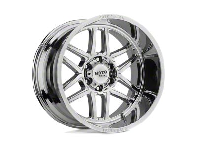 Moto Metal Folsom Chrome Wheel; 24x14; -76mm Offset