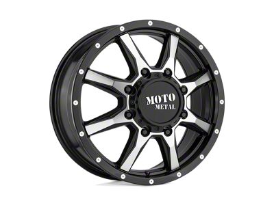 Moto Metal MO995 Gloss Black Machined Wheel; 20x8.25; 127mm Offset