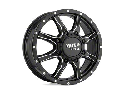Moto Metal MO995 Satin Black Milled Wheel; 20x8.25; 127mm Offset