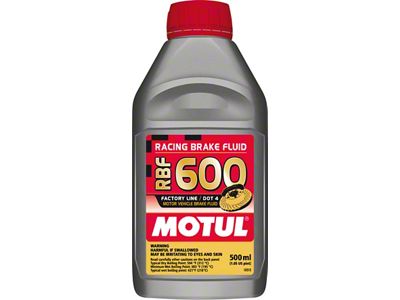 Motul 1/2L Brake Fluid RBF 600 - Racing DOT 4 - 100949