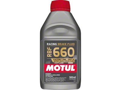 Motul 1/2L Brake Fluid RBF 660 - Racing DOT 4 - 101667