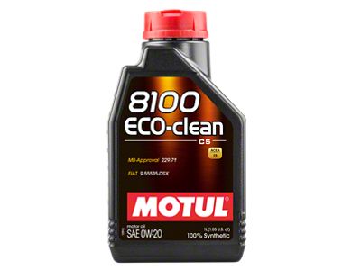 Motul 1L Synthetic Engine Oil 8100 Eco-Clean 0W20 - 108813