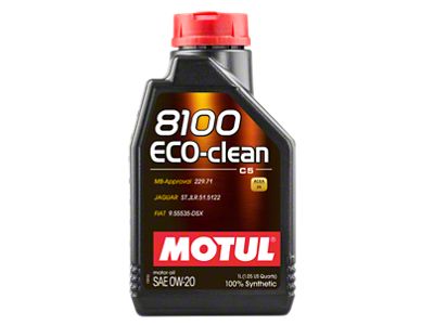 Motul 1L Synthetic Engine Oil 8100 0W20 Eco-Clean