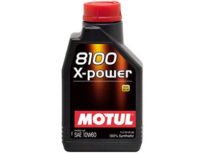 Motul 1L Synthetic Engine Oil 8100 10W60 X-Power - ACEA - 106142