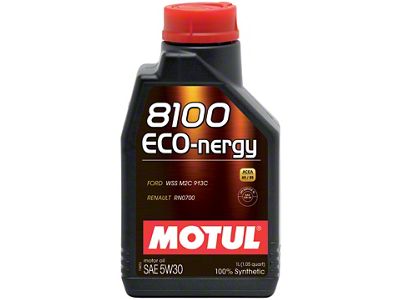Motul 1L Synthetic Engine Oil 8100 5W30 ECO-NERGY - Ford - 102782