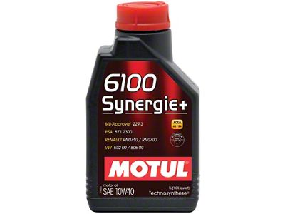 Motul 1L Technosynthese Engine Oil 6100 SYNERGIE+ 10W40 - 1L