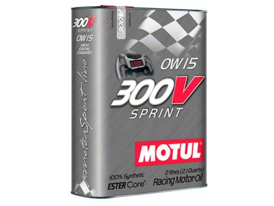 Motul 2L Synthetic-ester Racing Oil 300V SPRINT 0W15