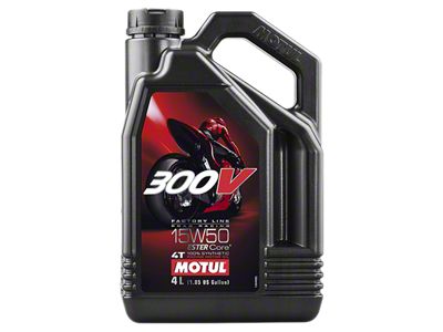 Motul 4L Factory Line Road Racing 300V 15W50 - 104129