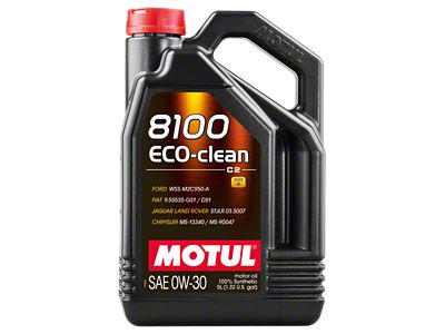 Motul 5L Synthetic Engine Oil 8100 0W30 4x5L ECO-CLEAN ACEA - 102889
