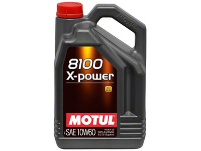Motul 5L Synthetic Engine Oil 8100 10W60 X-Power - 106144