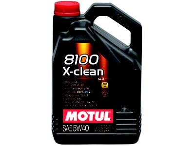 Motul 5L Synthetic Engine Oil 8100 5W40 X-CLEAN C3 -505 - 102051