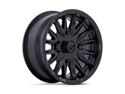 MSA Offroad Wheels Creed Matte Black Wheel; 24x7; 0mm Offset; 4x156mm Bolt Pattern; 115.10mm Hub Bore