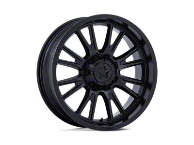 MSA Offroad Wheels Thunderlips Matte Black Wheel; 22x7; 0mm Offset