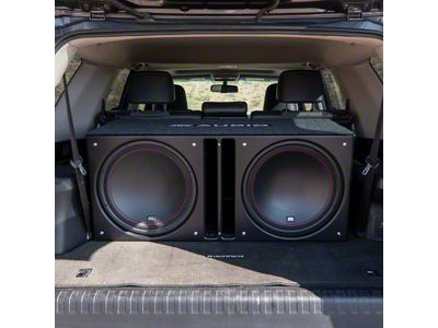MTX Audio Dual 15-Inch Unloaded Subwoofer Enclosure (Universal; Some Adaptation May Be Required)