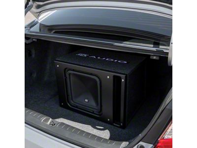 MTX Audio Single 10-Inch Square Unloaded Subwoofer Enclosure (Universal; Some Adaptation May Be Required)