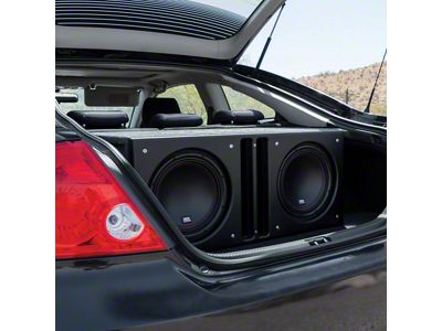 MTX Audio Single 12-Inch Unloaded Subwoofer Enclosure (Universal; Some Adaptation May Be Required)