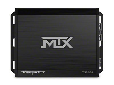 MTX Audio Terminator Dual 12-Inch Sealed Enclosure with Amp (Universal; Some Adaptation May Be Required)