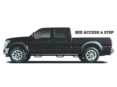 N-Fab Nerf Step 11-14 Chevy-GMC 2500/3500 Crew Cab 8ft Bed - C11115CC-6-TX