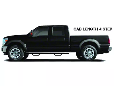 N-Fab Nerf Step 10-17 Ram 2500/3500/4500 Crew Cab - Gloss - D0984CC