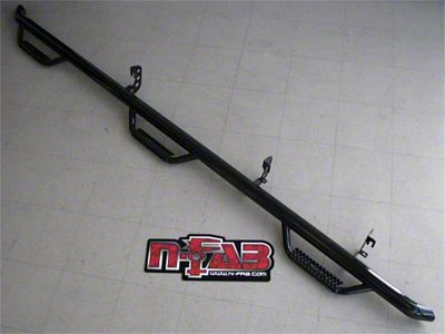 N-Fab Nerf Step 97-01 Dodge Ram 1500/2500/3500 Quad Cab 8ft - D97100QC-6-TX
