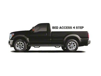 N-Fab Nerf Step 17-18 Ford F-250/F-350 Regular Cab 8ft Bed - F1777RC-4-TX