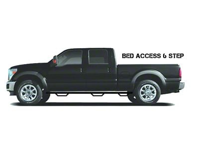N-Fab Podium LG 15.5-19 Dodge RAM 1500 Crew Cab 6.4ft - HPD15103CC-6-TX