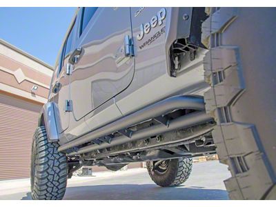 N-Fab RKR Rails 2019 Jeep Wrangler JT 4DR Truck Full - J194TRKR