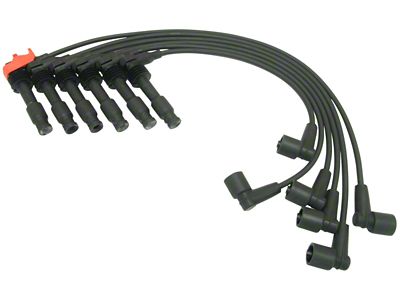 NGK Saab 900 1997-1994 Spark Plug Wire Set - 54111