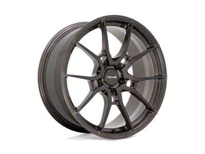 Niche Kanan Brushed Candy Smoke Wheel; 21x12; 57mm Offset