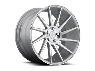 Niche Surge Gloss Silver Machined Wheel; 19x8.5; 35mm Offset