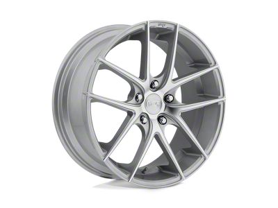 Niche Targa Matte Silver Wheel; 19x8.5; 35mm Offset