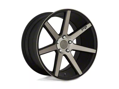 Niche Verona Matte Black Machined Wheel; 19x8.5; 35mm Offset