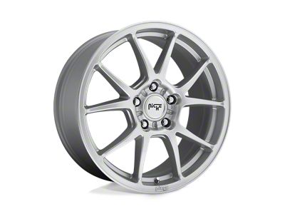 Niche Messina Gloss Silver Wheel; 18x8; 40mm Offset