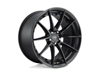 Niche Sector Matte Black Wheel; 19x8.5; 35mm Offset