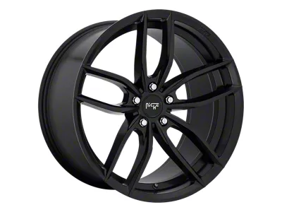 Niche Vosso Matte Black Wheel; 19x8.5; 35mm Offset