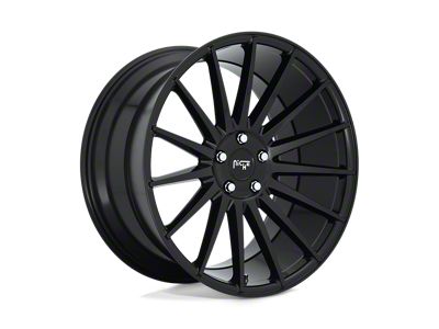 Niche Form Gloss Black Wheel; 20x10; 40mm Offset; 5x112mm Bolt Pattern; 66.56mm Hub Bore