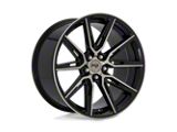 Niche Gemello Gloss Machined Double Dark Tint Wheel; 20x10.5; 20mm Offset