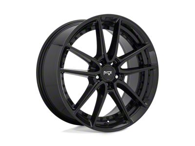 Niche DFS Gloss Black Wheel; 19x8.5; 35mm Offset